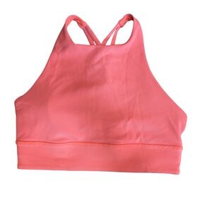 Lululemon Athletica Pink Crossback Sports Bra